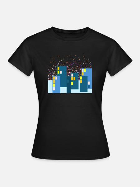 Zuhause daheim - Frauen T-Shirt - Schwarz
