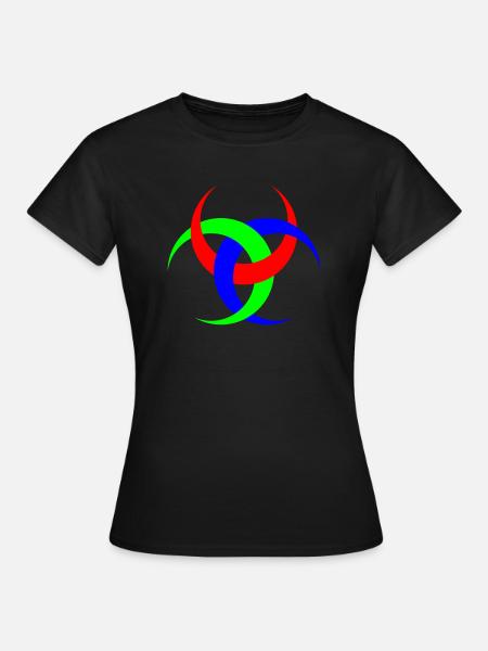 Emblem von Diana - Frauen T-Shirt - Schwarz