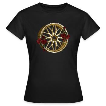Bord - T-shirt Femme - noir - Devant - AI Model Female 172 dark (172cm)