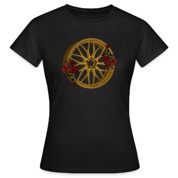 Bord - T-shirt Femme - noir - Devant - AI Model Female 172 dark (172cm)