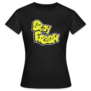 Stay Fresh - Women's T-Shirt - black - Front - AI Model Female 172 dark (172cm)