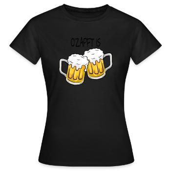 À votre santé - T-shirt Femme - noir - Devant - AI Model Female 172 dark (172cm)