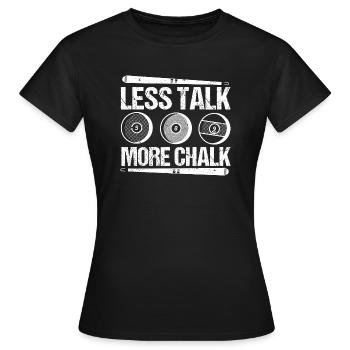 Billard billard billard - T-shirt Femme - noir - Devant - AI Model Female 172 dark (172cm)