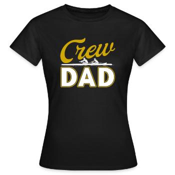Rameurs par équipe Rameurs par équipe Rameurs - T-shirt Femme - noir - Devant - AI Model Female 172 dark (172cm)