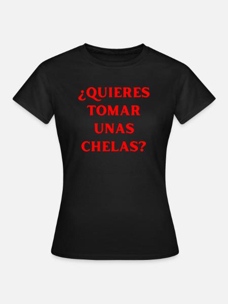 Trinkspruch Spanisch Mexikanisch - Frauen T-Shirt - Schwarz