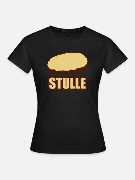 stulle_2c - Frauen T-Shirt - Schwarz