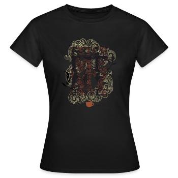 Fetch me my coffee - Bring me coffee - Women's T-Shirt - black - Front - AI Model Female 172 dark (172cm)