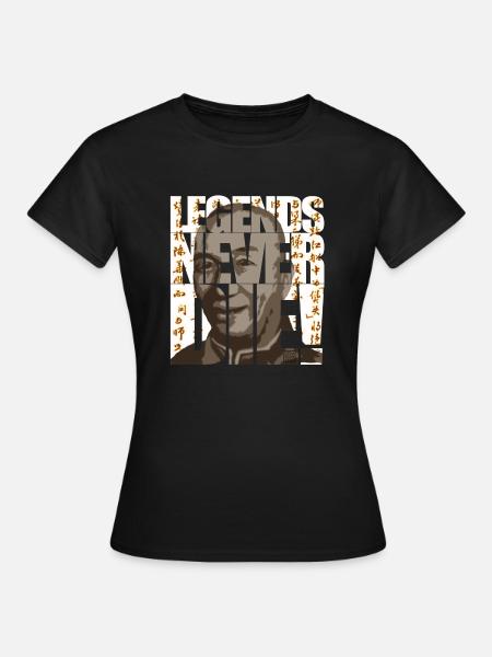 legends never die - Frauen T-Shirt - Schwarz