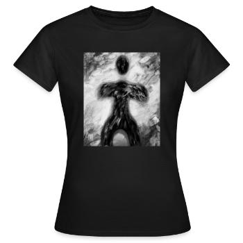 Soul - Frauen T-Shirt - Schwarz - Vorne - AI Model Female 172 dark (172cm)