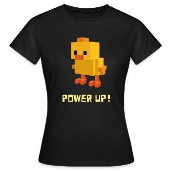Spiel Gamer Games Joystick Spielkonsole Geschenk - Frauen T-Shirt - Schwarz - Vorne - AI Model Female 172 dark (172cm)