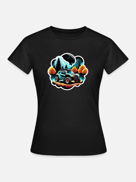 Quad & Offroad - Frauen T-Shirt - Schwarz