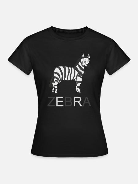 ZEBRA - Women's T-Shirt - black