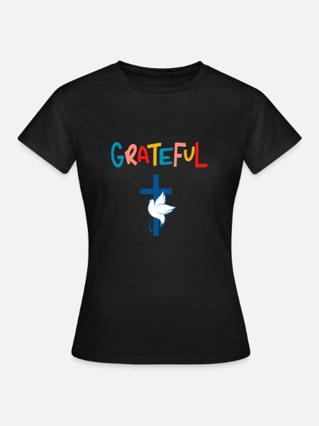 CHRISTLICHE GEGENSTÄNDE - T-shirt dam - svart