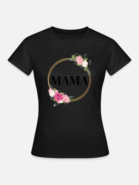 Beste Mama - Frauen T-Shirt - Schwarz