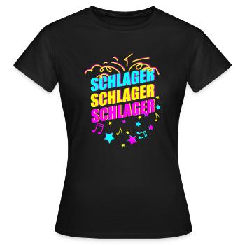 Frapper - T-shirt Femme - noir - Devant - AI Model Female 172 dark (172cm)