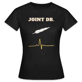Joint Dr. Bags Stoner Humor 420 Sac Stoner Hero - T-shirt Femme - noir - Devant - AI Model Female 172 dark (172cm)