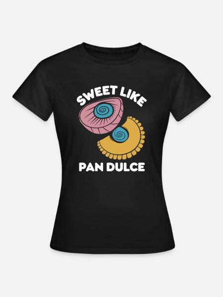 Süßes Design für Pan Dulce - Frauen T-Shirt - Schwarz