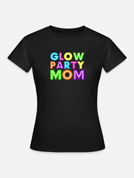 Glühen-Party-Mamma - Frauen T-Shirt - Schwarz