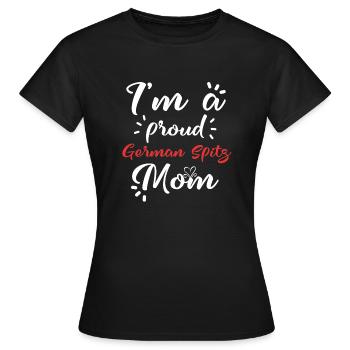 Spiky shirt for proud Spitzmama - Women's T-Shirt - black - Front - AI Model Female 172 dark (172cm)
