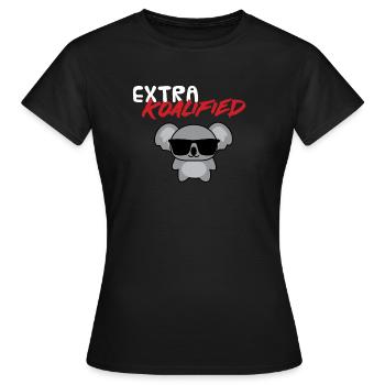 Koala - T-Shirt - Lunettes de soleil - Extra - T-shirt Femme - noir - Devant - AI Model Female 172 dark (172cm)