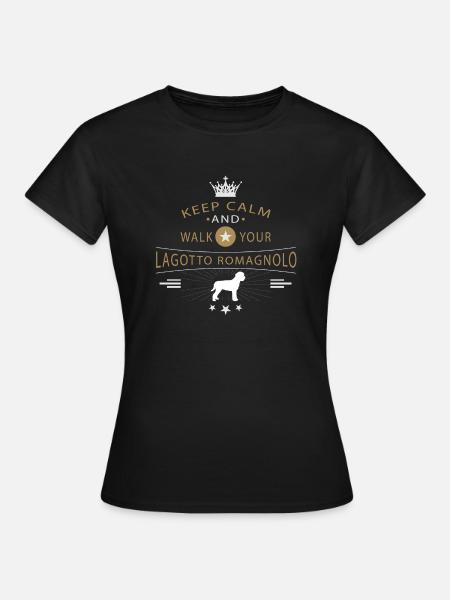 Wasserhund der Romagna Shirt - Frauen T-Shirt - Schwarz