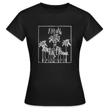 Abitur 2018 shirt Geschenk Abschluss tshirt - Frauen T-Shirt - Schwarz - Vorne - AI Model Female 172 dark (172cm)