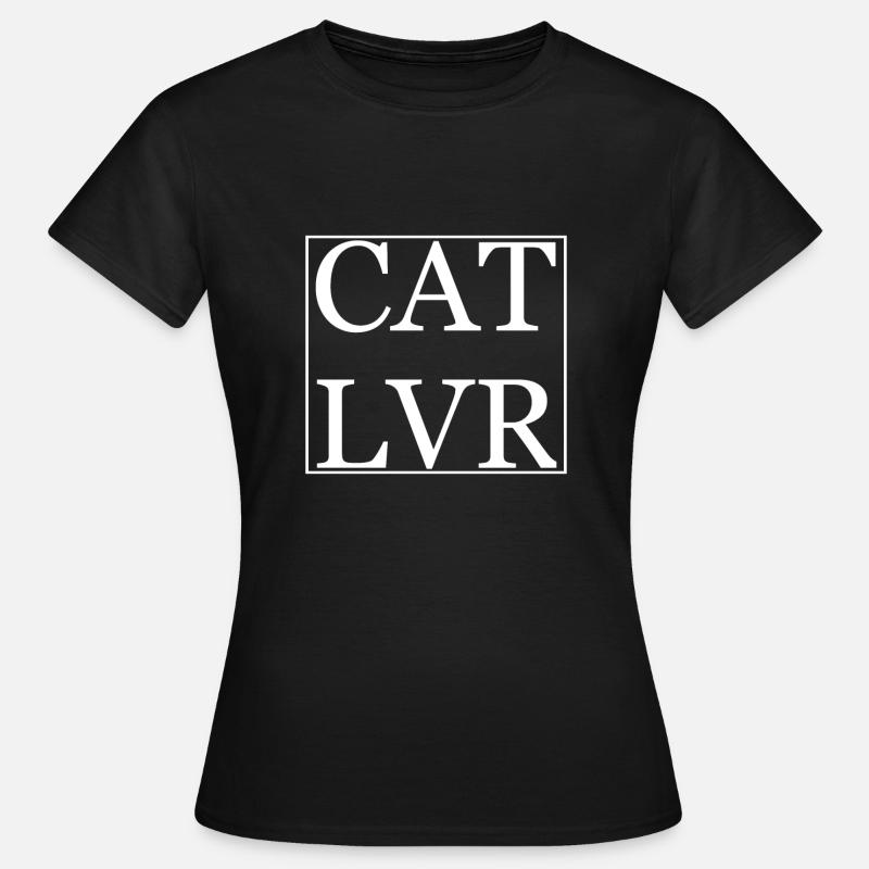Cat lover - Women's T-Shirt - black