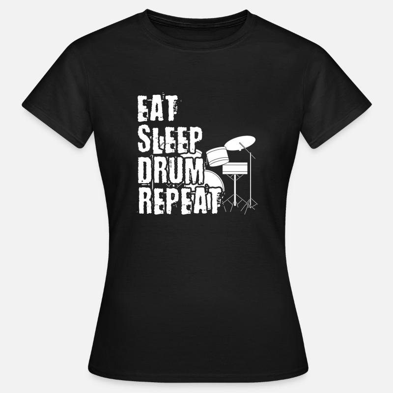 Gift drummer drummer drummer - Women's T-Shirt - black