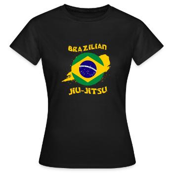 Brazilian Jiu-Jitsu - Frauen T-Shirt - Schwarz - Vorne - AI Model Female 172 dark (172cm)