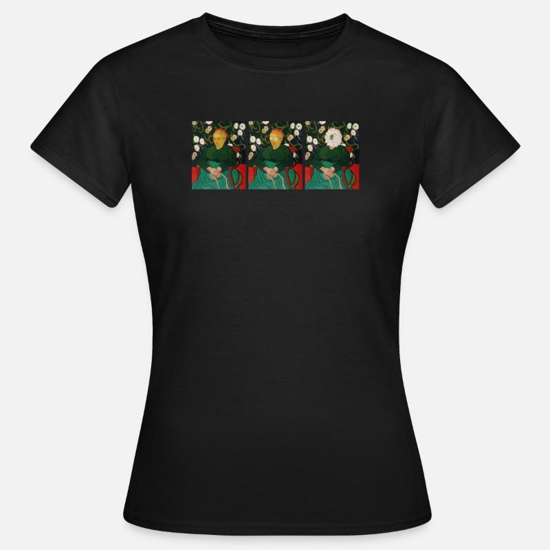 Funny Van Gogh Van Goghing Van Gone - Women's T-Shirt - black