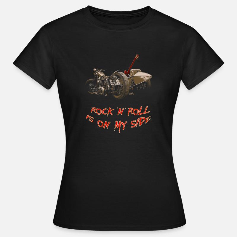 Only Sidecar - T-shirt Femme - noir
