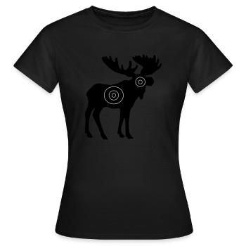 élan - T-shirt Femme - noir - Devant - AI Model Female 172 dark (172cm)