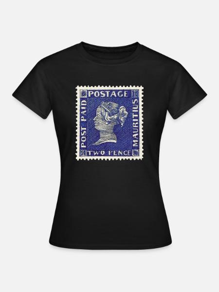 Blaue Mauritius - Frauen T-Shirt - Schwarz