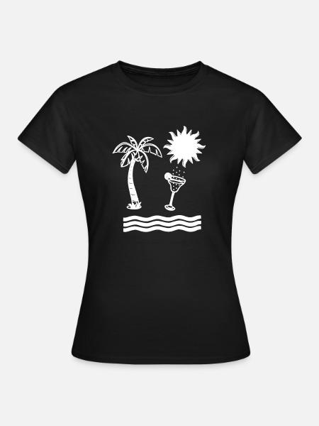 Holiday - Frauen T-Shirt - Schwarz