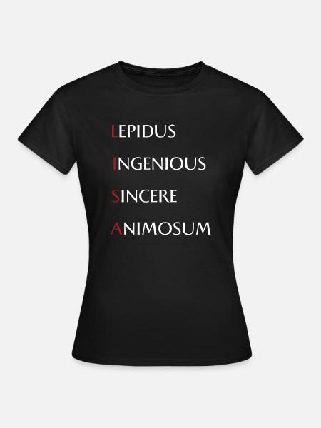 Lisa - Frauen T-Shirt - Schwarz