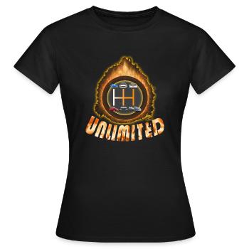 Boîte de vitesses automatique - T-shirt Femme - noir - Devant - AI Model Female 172 dark (172cm)