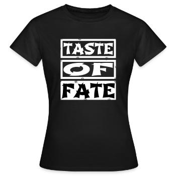 Fate Culinary Aesthetics Birthday Present - Women's T-Shirt - black - Front - AI Model Female 172 dark (172cm)