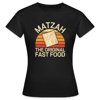 Kosher enjoyment in style - Women's T-Shirt - black - Front - AI Model Female 172 dark (172cm)