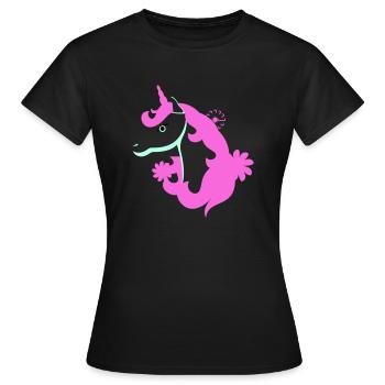 c est moi - T-shirt Femme - noir - Devant - AI Model Female 172 dark (172cm)