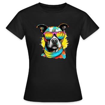 Jok le staff - T-shirt Femme - noir - Devant - AI Model Female 172 dark (172cm)