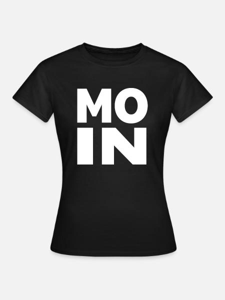 MOIN - Frauen T-Shirt - Schwarz