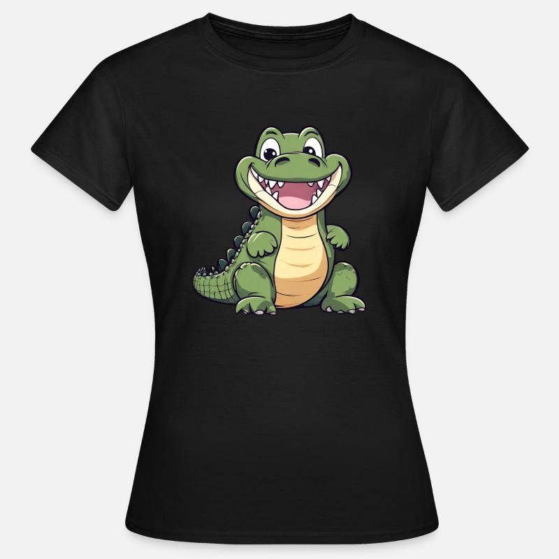 Crocodile - Women's T-Shirt - black