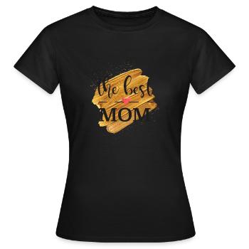 The Best Mom - T-shirt Femme - noir - Devant - AI Model Female 172 dark (172cm)