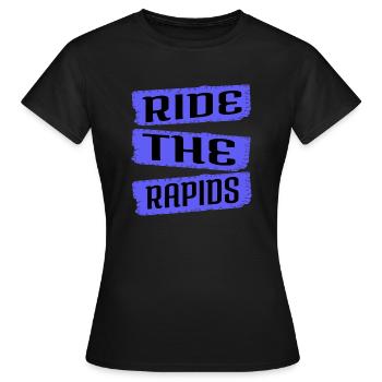 present birthday present present idea - Women's T-Shirt - black - Front - AI Model Female 172 dark (172cm)