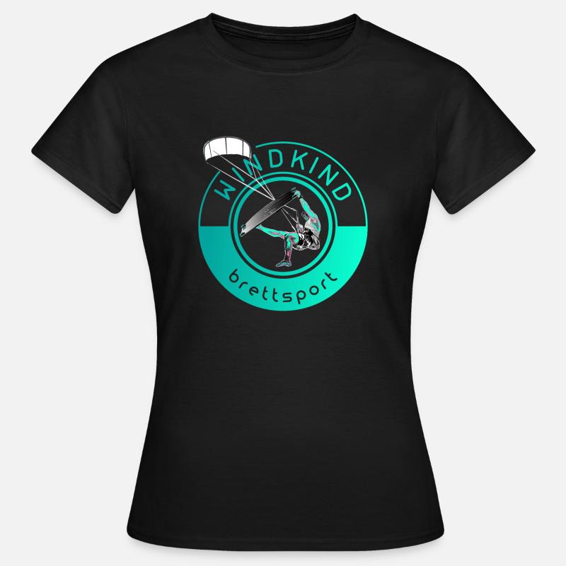 Windkind kiter - Women's T-Shirt - black