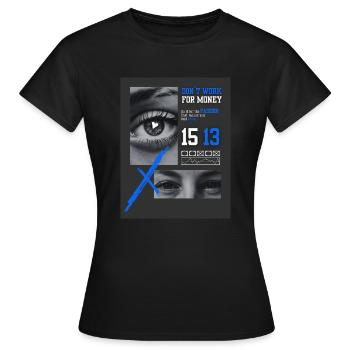 Passion - Frauen T-Shirt - Schwarz - Vorne - AI Model Female 172 dark (172cm)