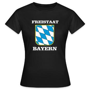 by_signet_schrift - T-shirt Femme - noir - Devant - AI Model Female 172 dark (172cm)