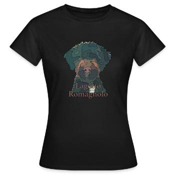 pino2 - T-shirt Femme - noir - Devant - AI Model Female 172 dark (172cm)
