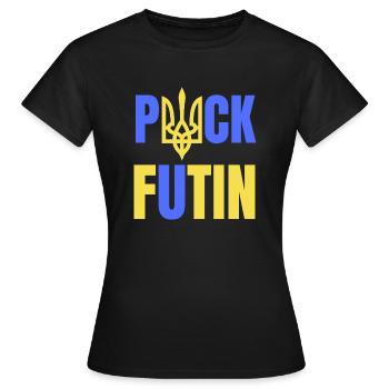 Puck Futin - Frauen T-Shirt - Schwarz - Vorne - AI Model Female 172 dark (172cm)
