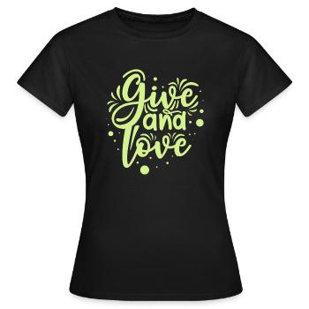 Kindness Statement Role Model Gift - Women's T-Shirt - black - Front - AI Model Female 172 dark (172cm)